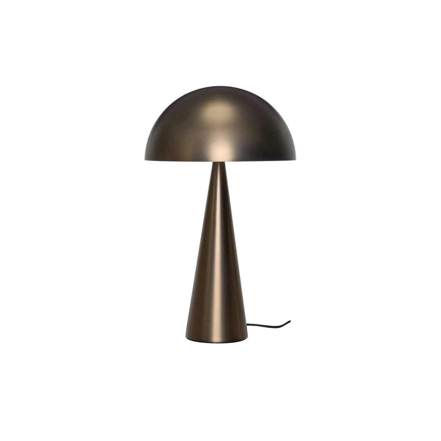 Mush Tischleuchte, messing brüniert, Höhe 50 cm - HÜBSCH - Wohnzimmer - Modern - Metall - Einflammig