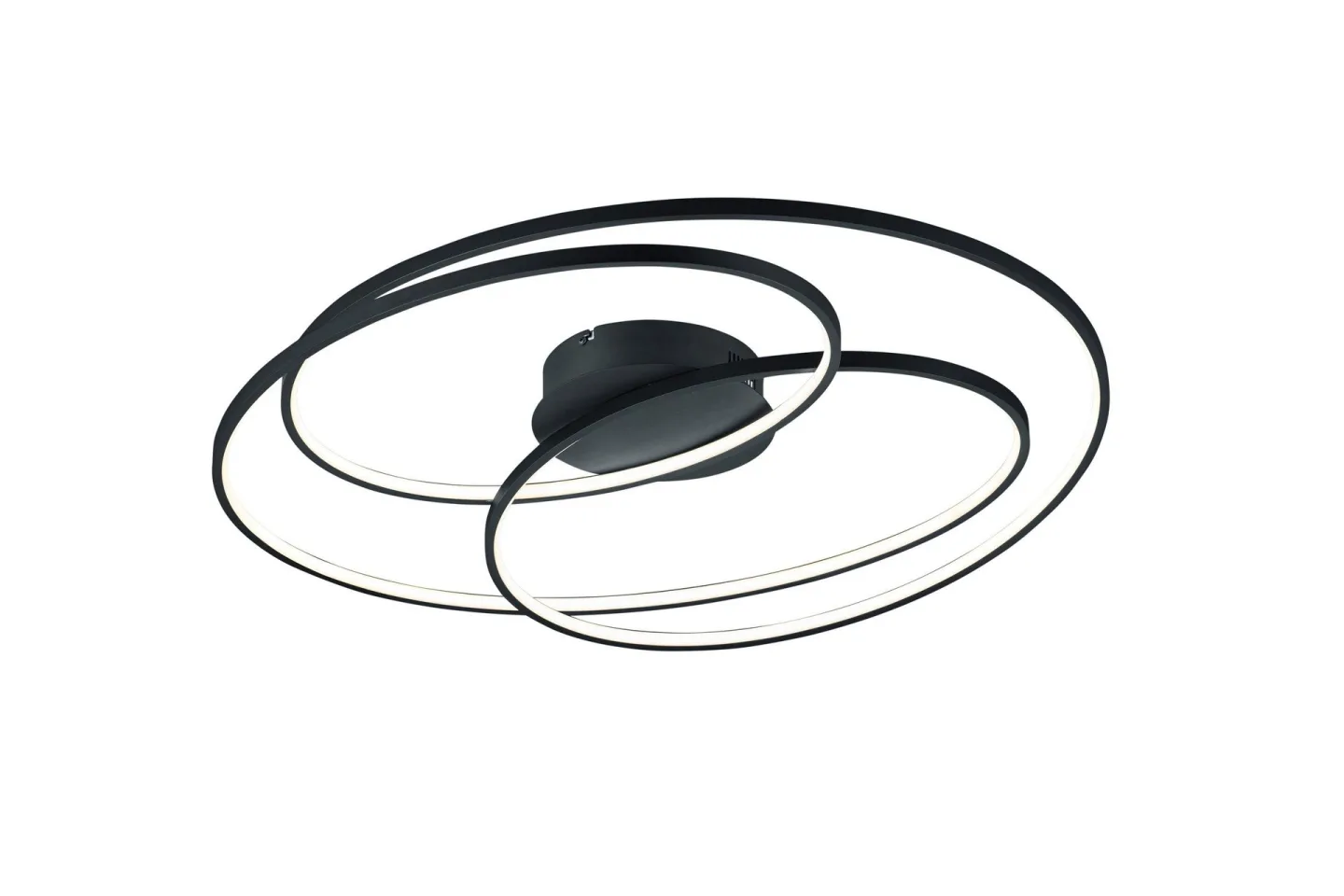 Gale Plafond 80cm mattsvart - Matt svart