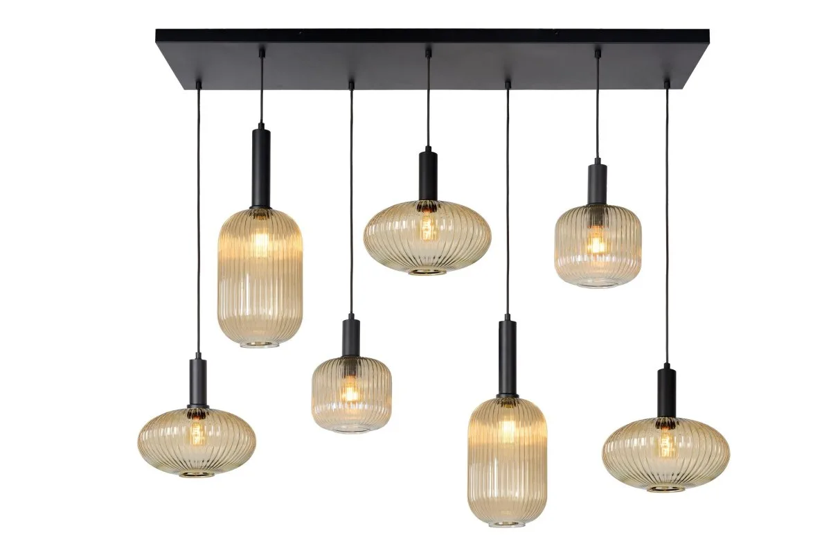 Lucide - Maloto 150cm - Taklampa - Amber