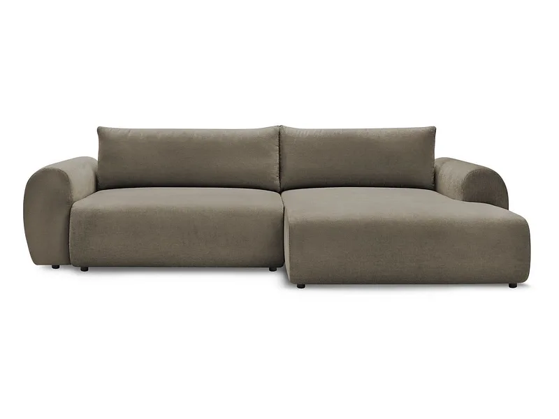 Ecksofa BOBOCHIC LUCIEN Stoff taupe