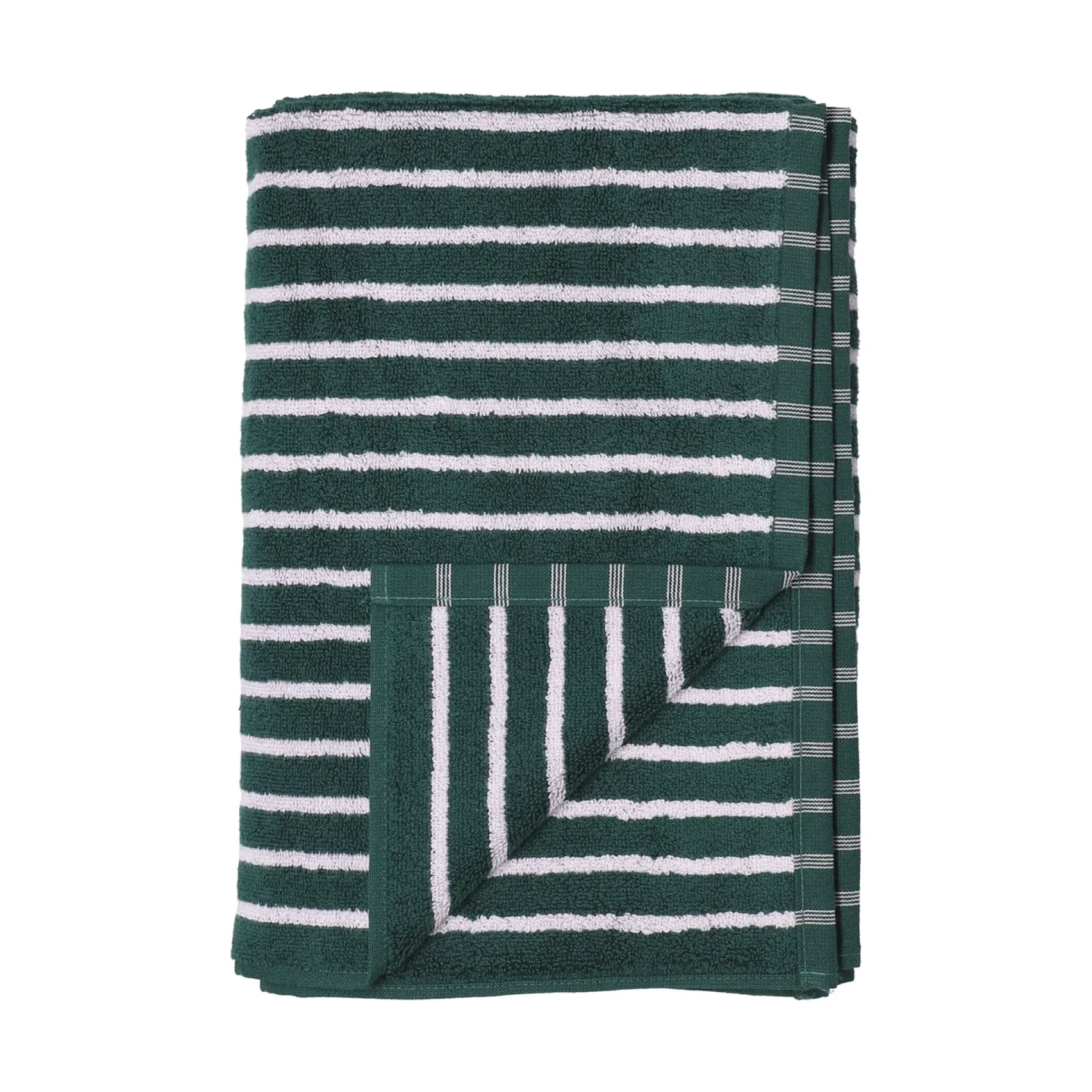 Scandi Living Drift Badetuch 100x150 cm Grün-Lila