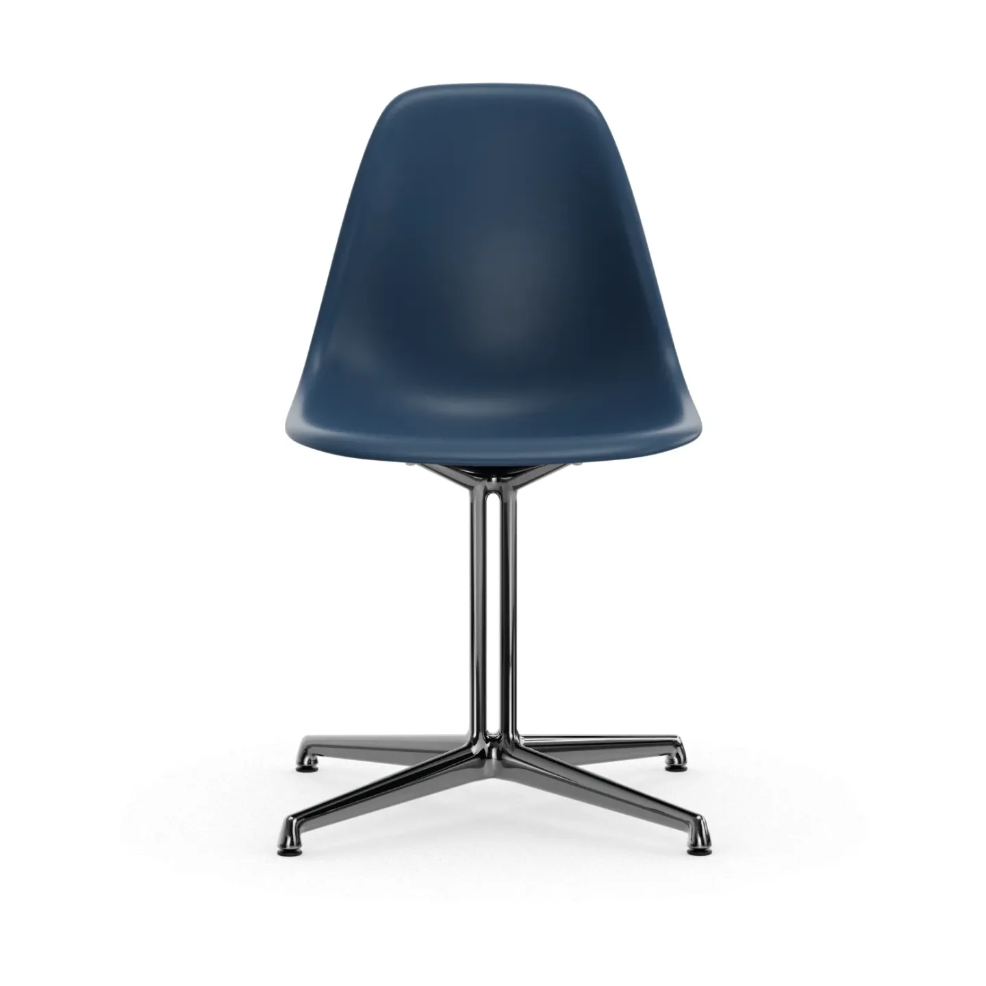 Vitra Eames Plastic Side Chair RE La Fonda base 83 sea blue-03 polished aluminium