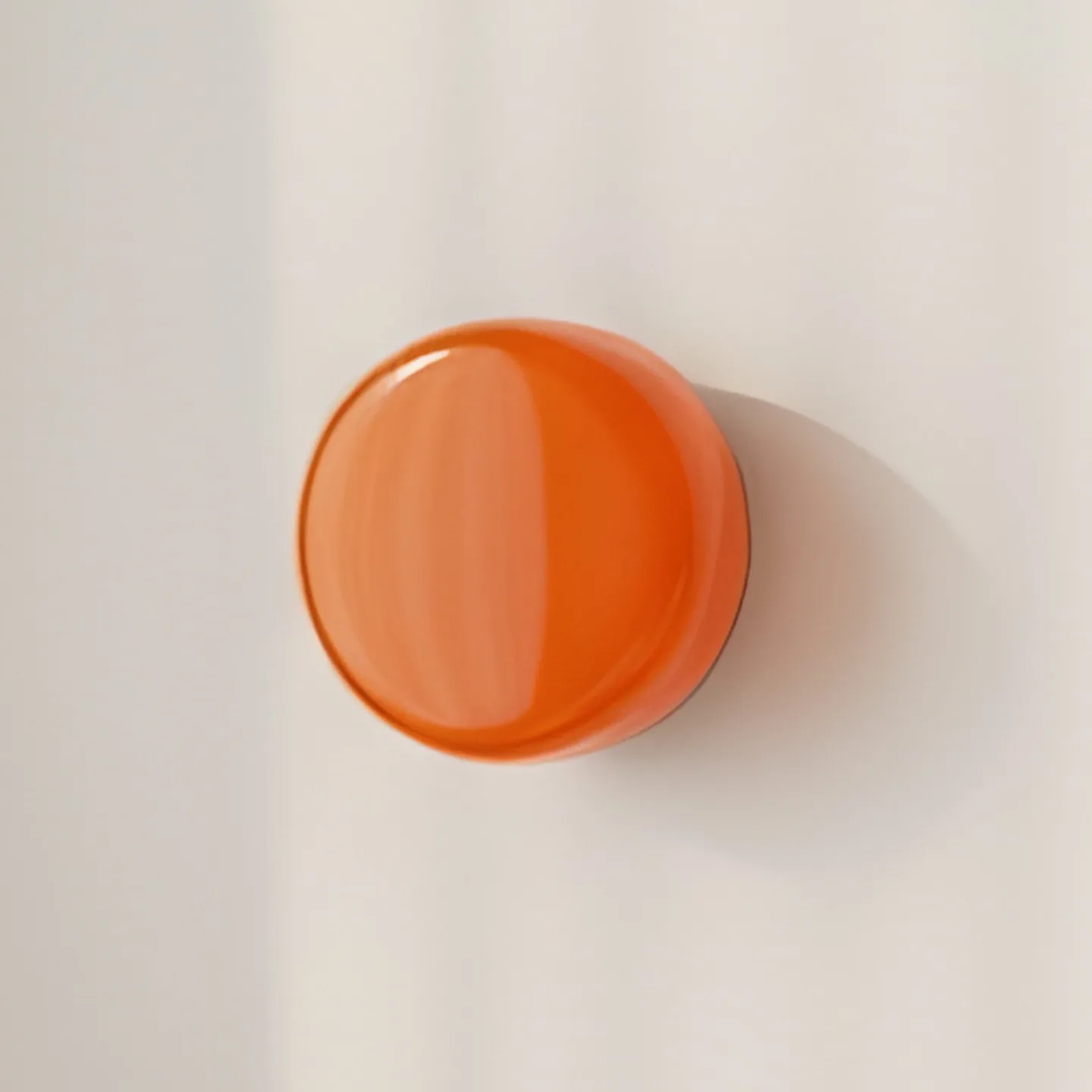 BonBon væglampe, orange, Ø 16 cm, glas - ALDEX - Stue - Design - Med én lyskilde