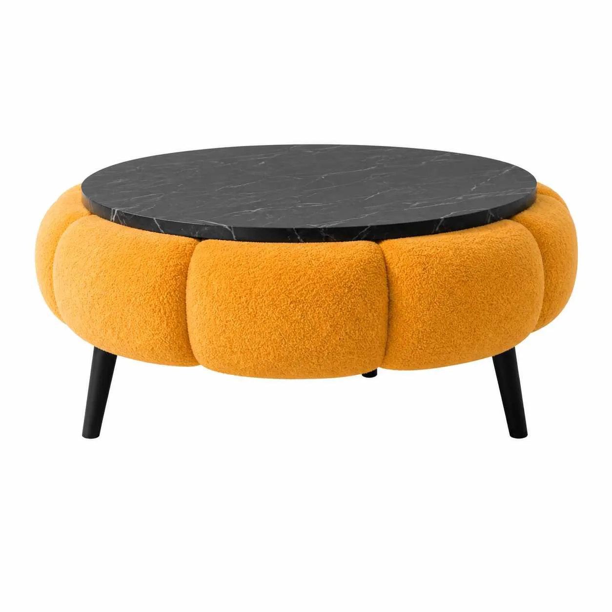 Kundu Soffbord Rund 60 cm Bubblig -