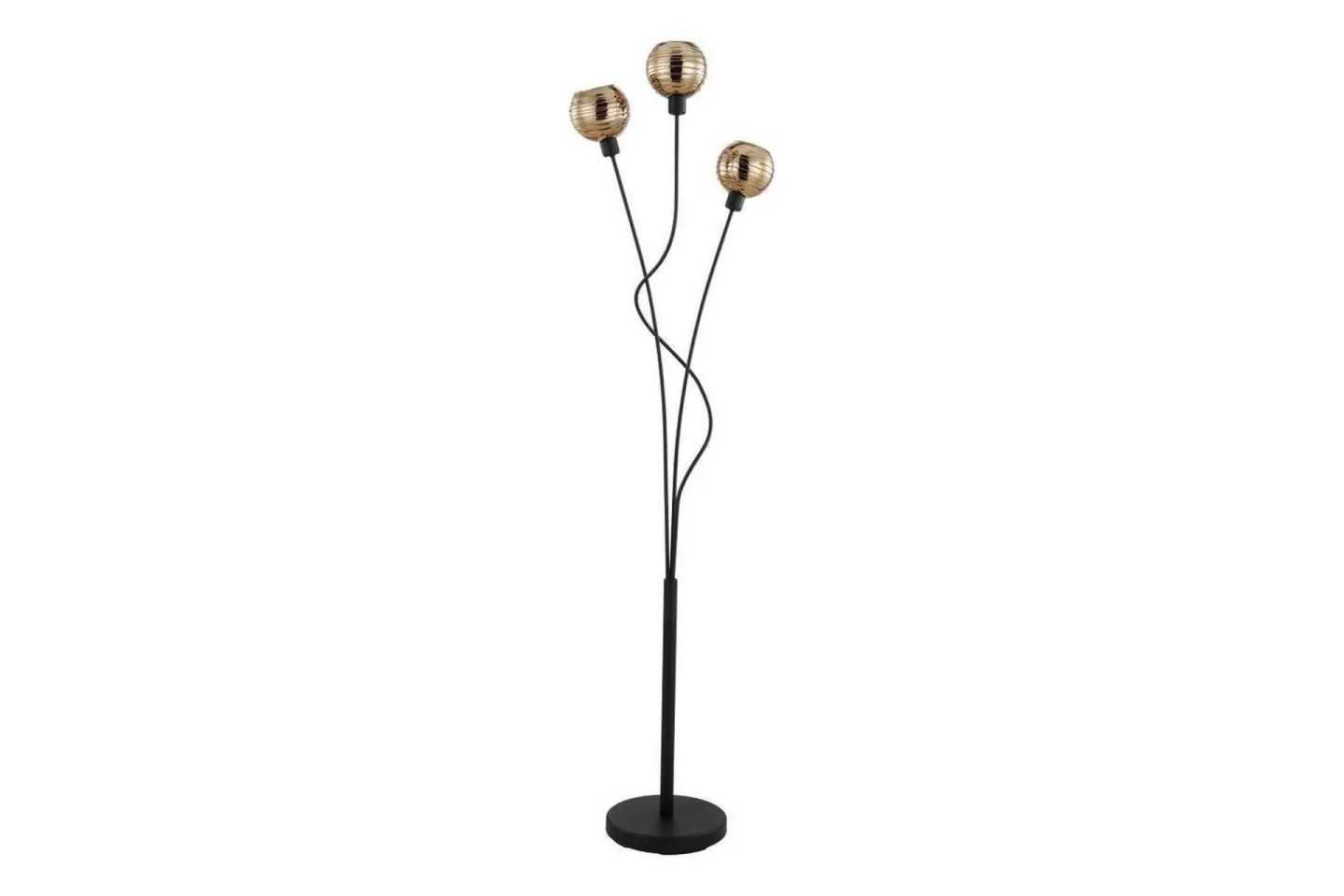 Golvlampa Eglo Creppo Guld/Svart -