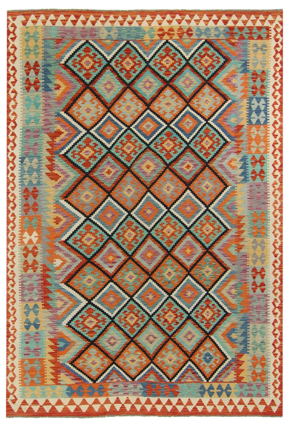 Orientalsk kelimteppe 300 x 203 cm (Størrelse: 300 x 203 cm)