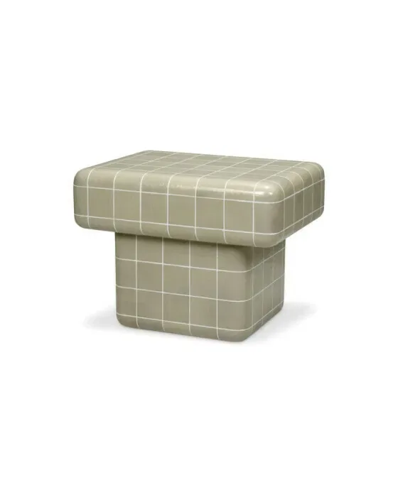 Mateo Side Table Light Grey