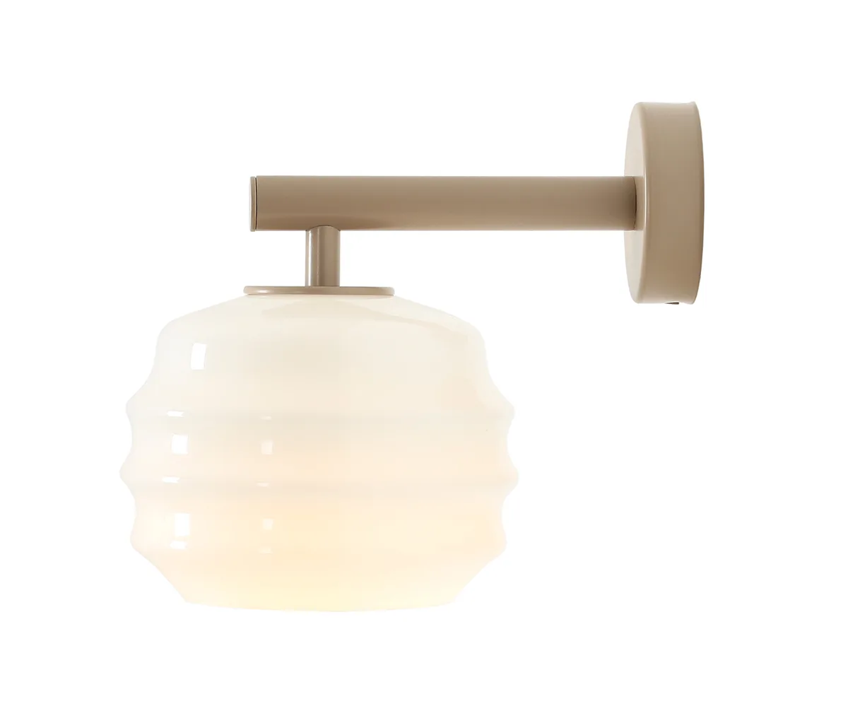 Artera - Puff 23cm - Vägglampa - Beige