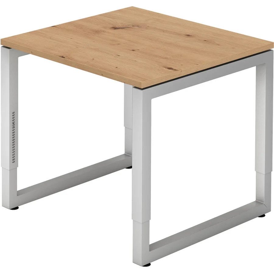 Schreibtisch Office Asteiche Holzwerkstoff B 80 T 80 cm