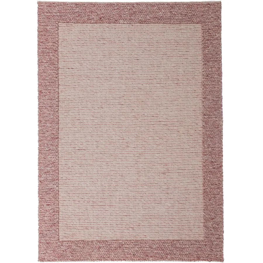 Teppich Renvia MAULBEERE Einfarbig Wolle/Polyester 200 x 290 cm