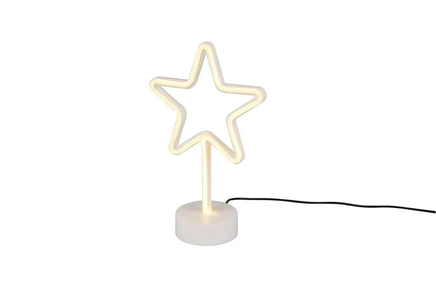 Star LED Bordslampa vit - Vit