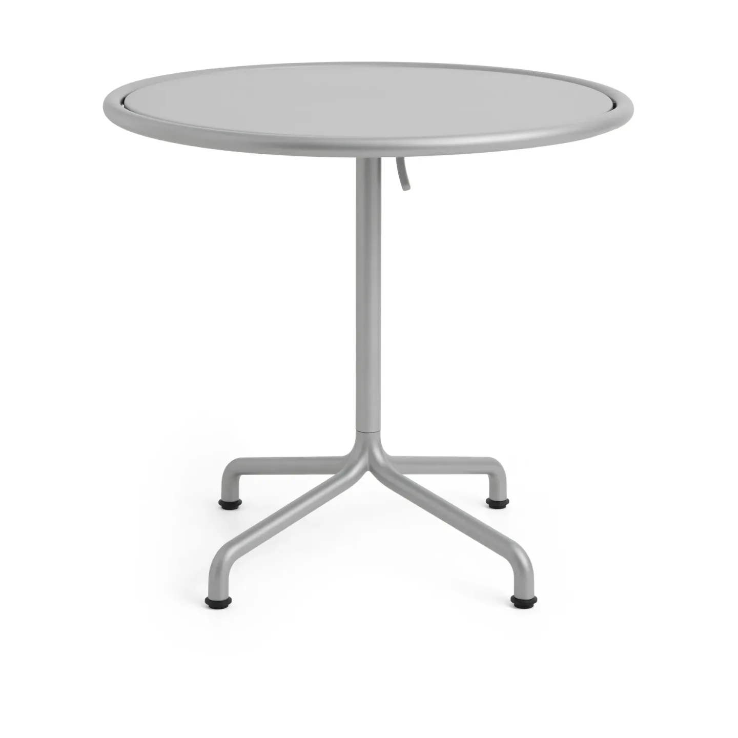 HAY Deville Tisch Silver grey, Ø80x74 cm