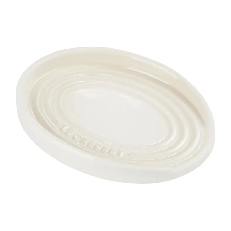 Le Creuset Oval Halter für Kochlöffel Meringue