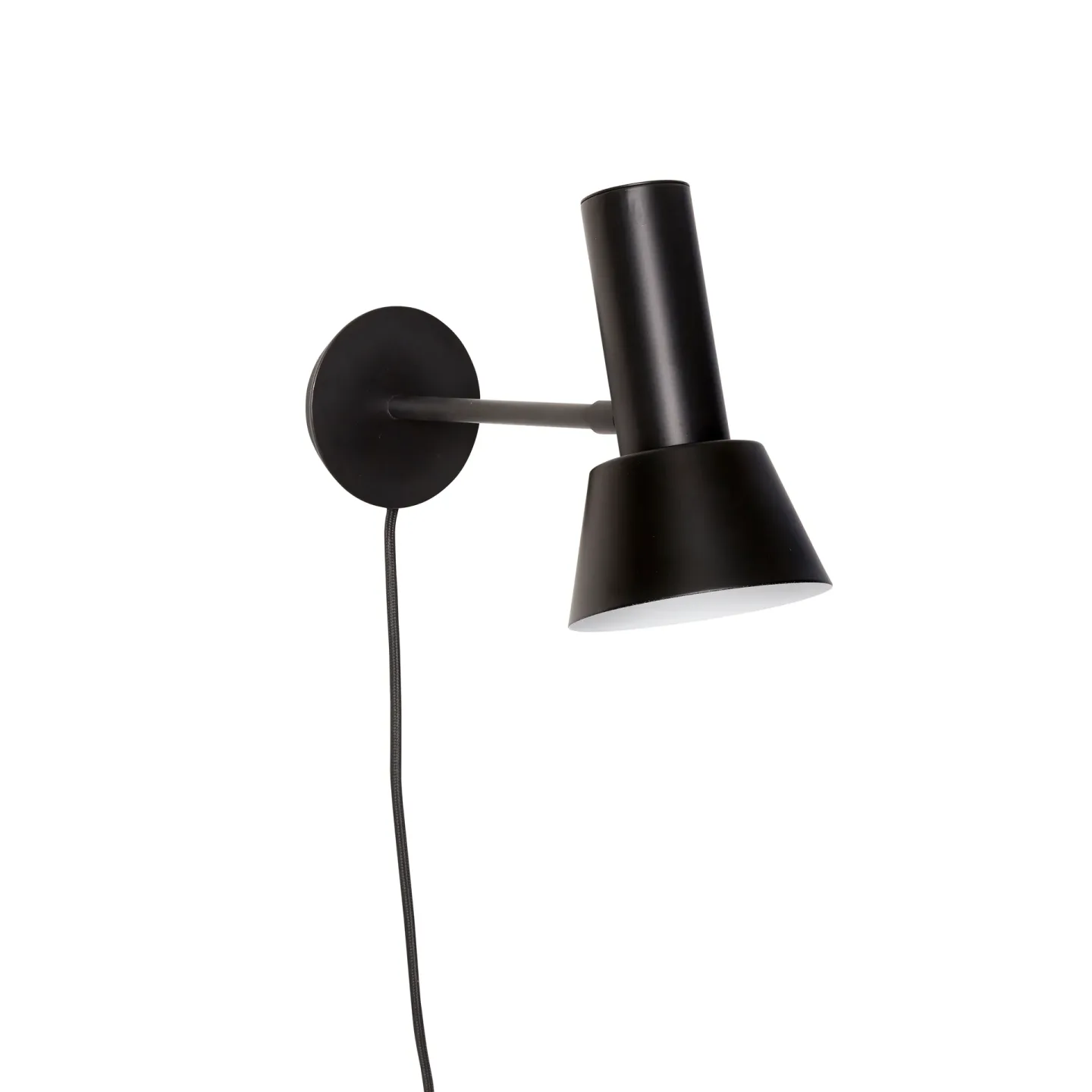 Hübsch Hübsch WandleuchteH20 cm Metall-schwarz