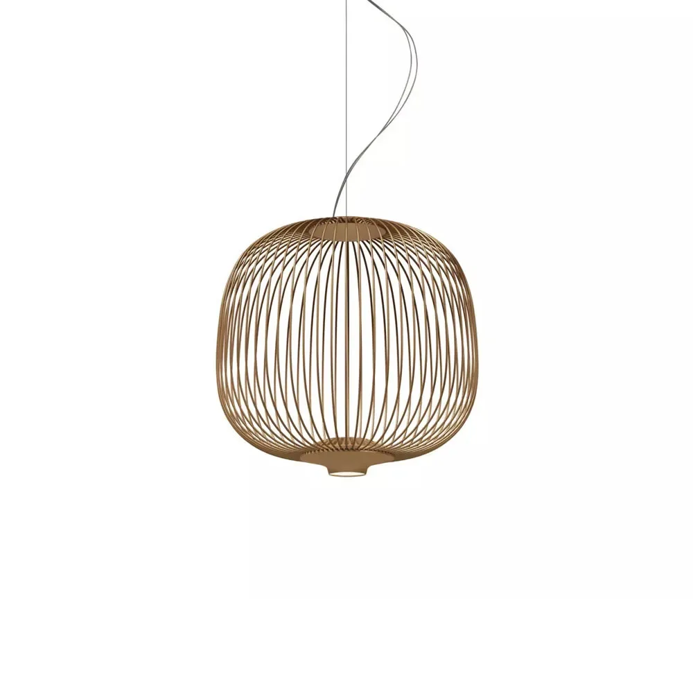 Foscarini Spokes 2 Piccola MyLight pendel kopparfärgad