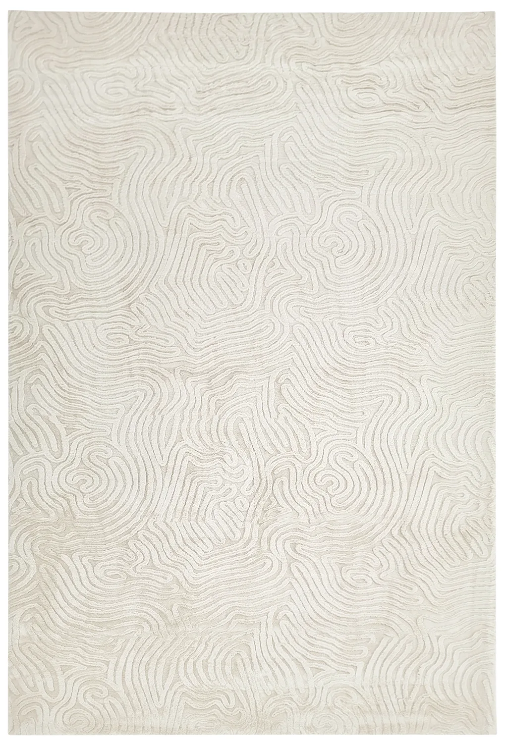 Ryetepper - Amora (offwhite) (Størrelse: 140 x 200 cm)