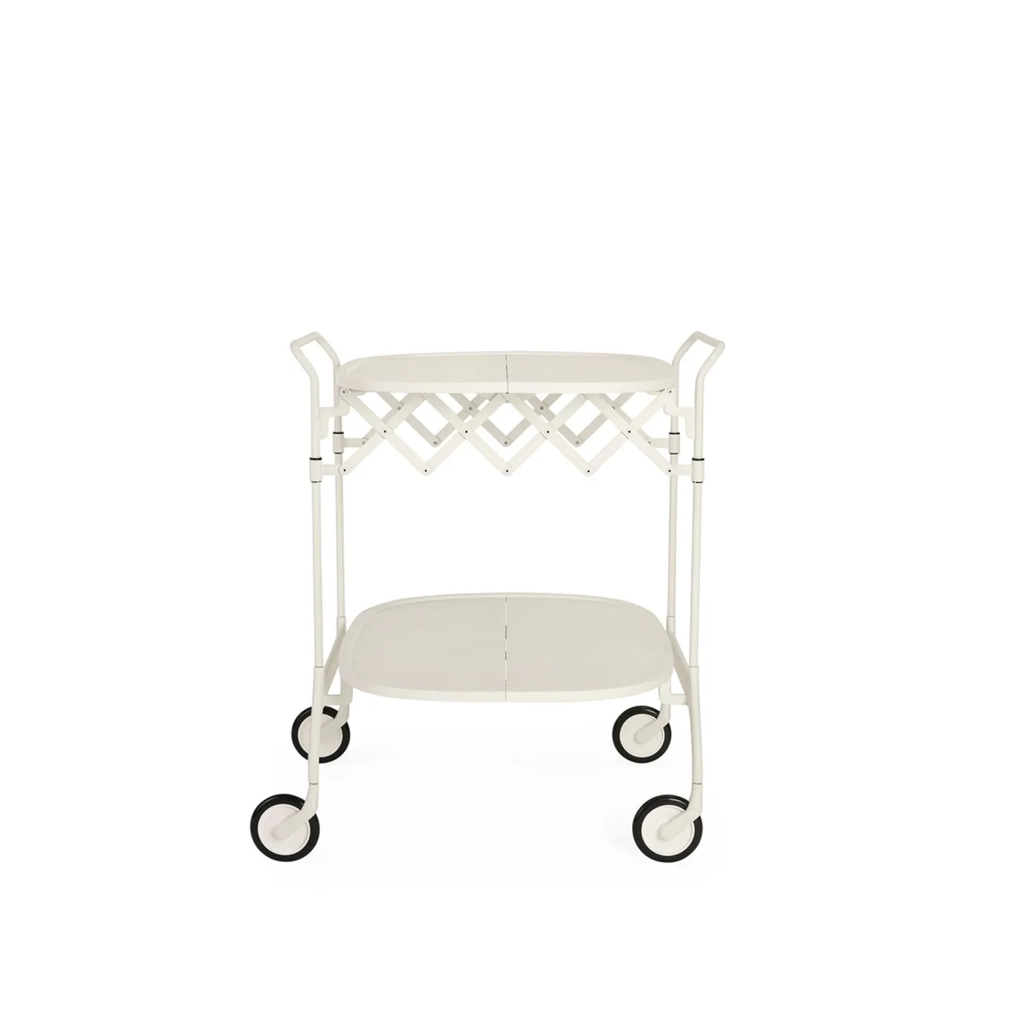 Kartell - Gastone Cream - Serveringsvagnar - Antonio Citterio - Beige - Metall