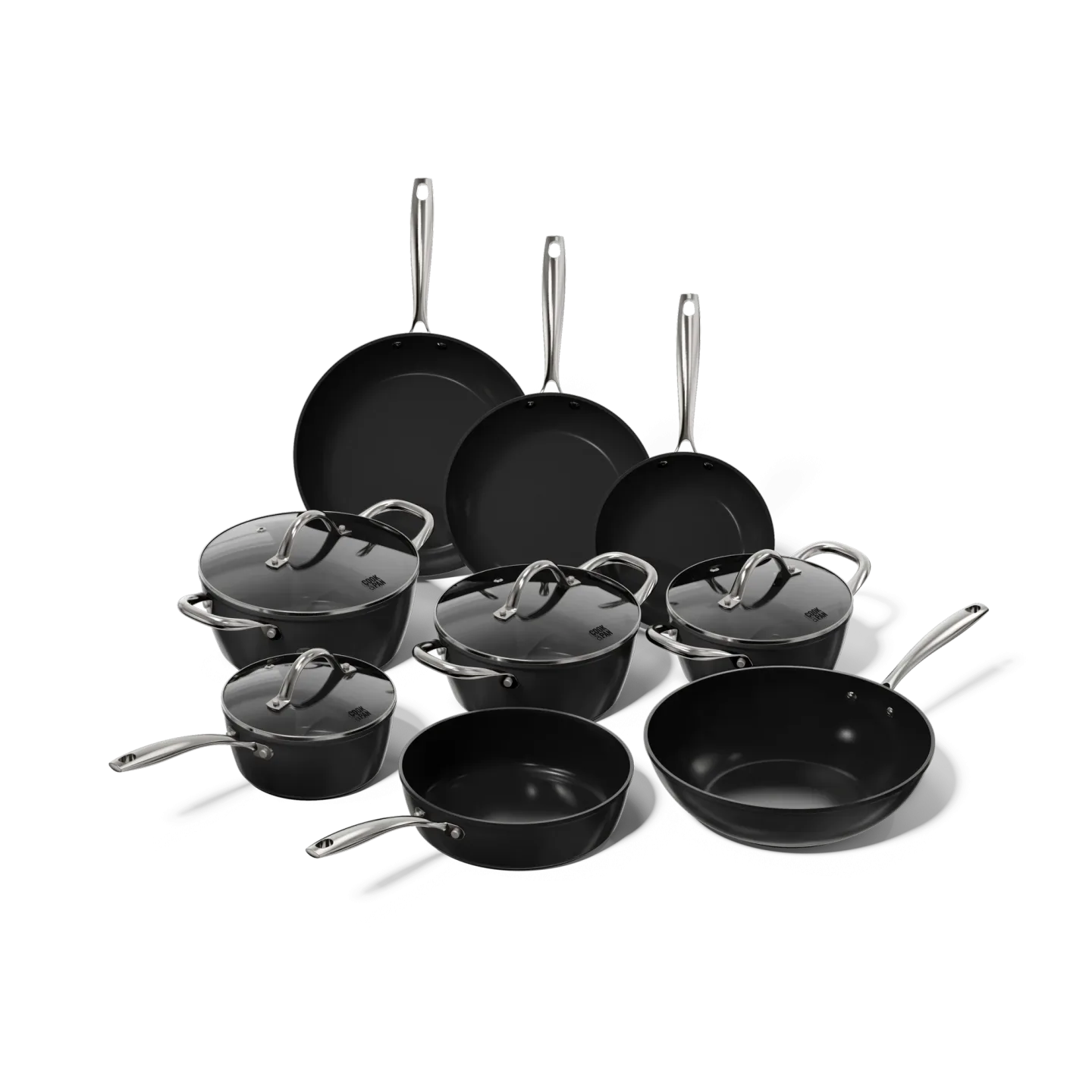 Signature Topfset und Pfannenset, 9-teilig