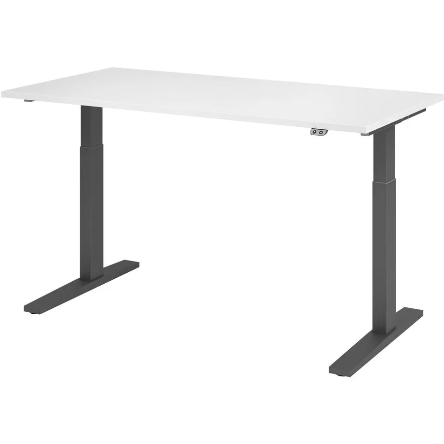 Schreibtisch Office weiss Holzwerkstoff B 160 T 80 cm