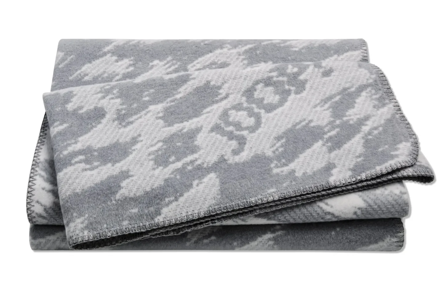Biederlack Plaid Spirit 150x200 cm Grau | Schubiger Möbel