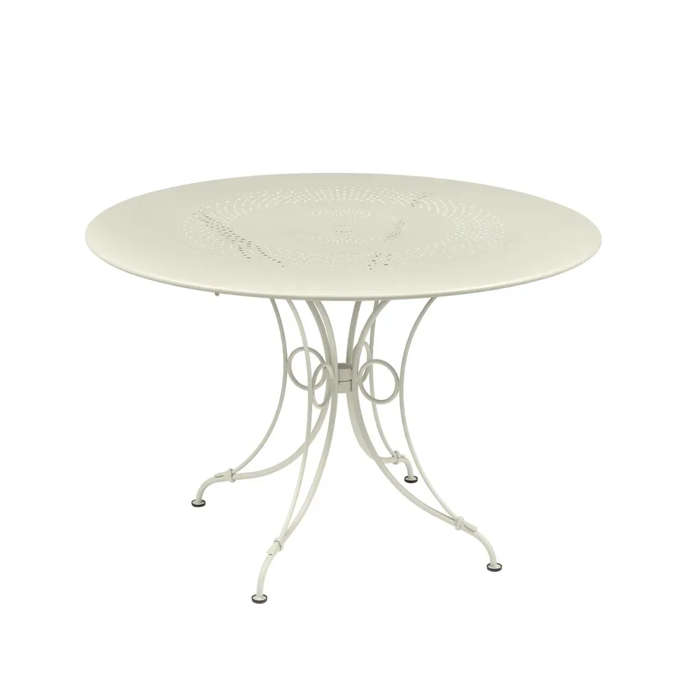 Fermob 1900 bord Ø117 cm Clay grey (grå)