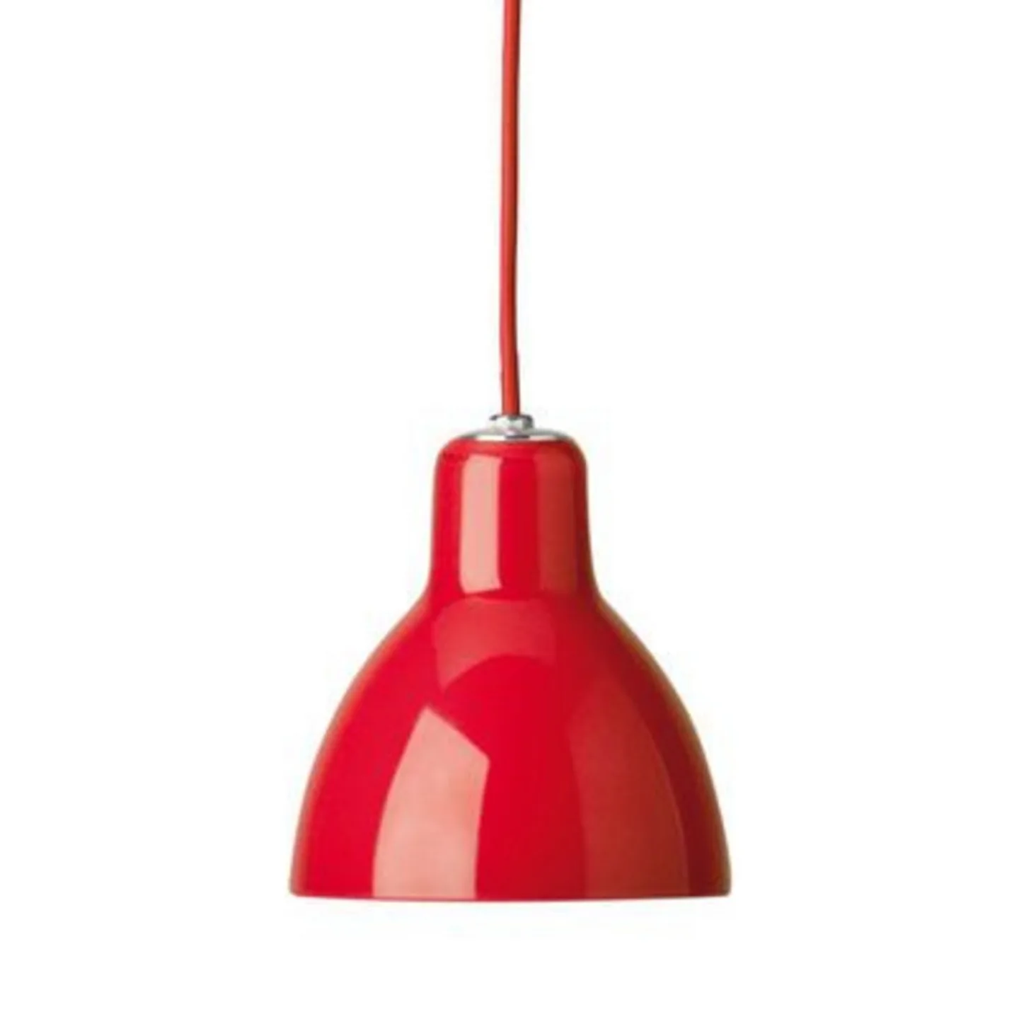 Luxy H5 Taklampa Glossy Red - Rotaliana - Matsal - Metall