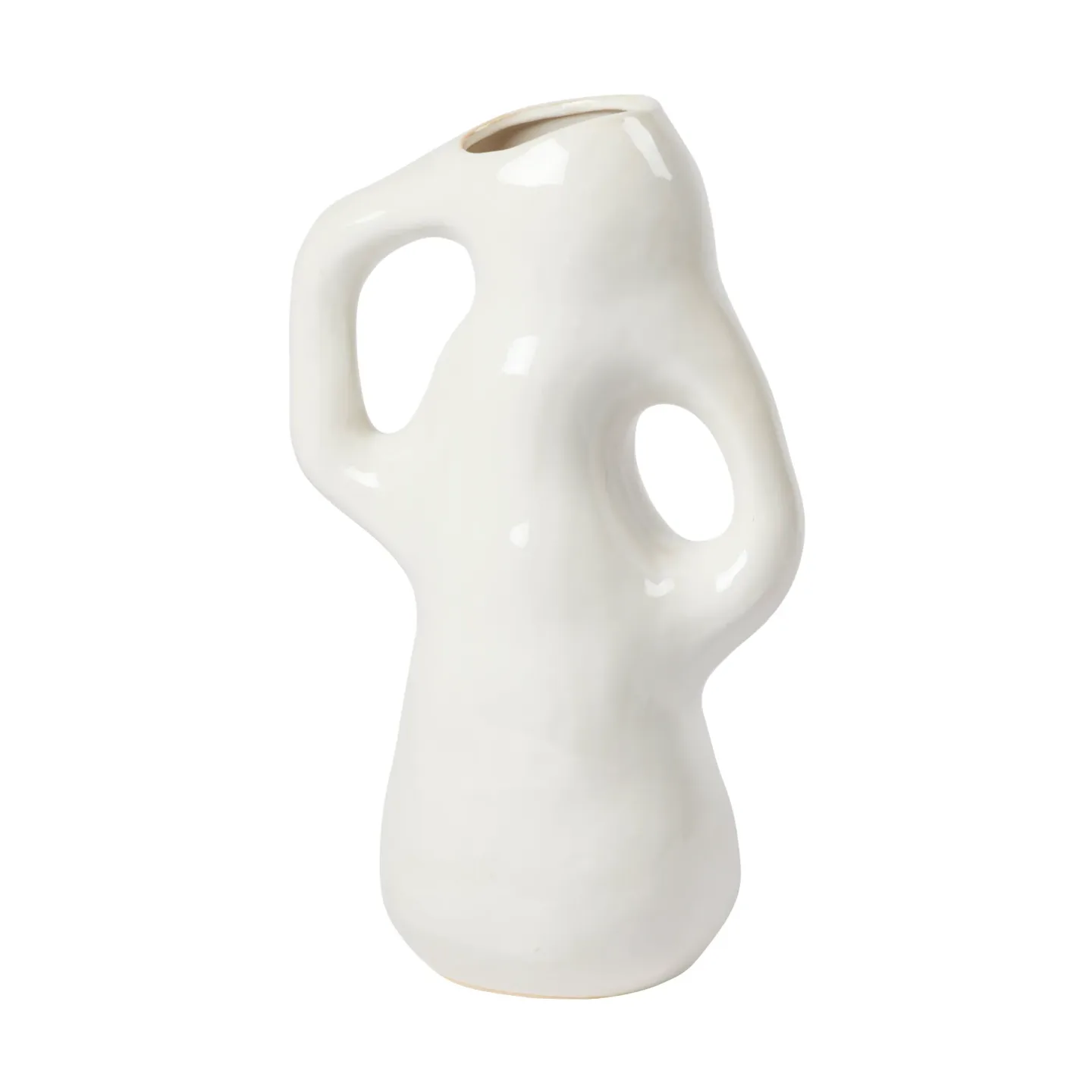 Broste Copenhagen Isolde Vase 35 cm White