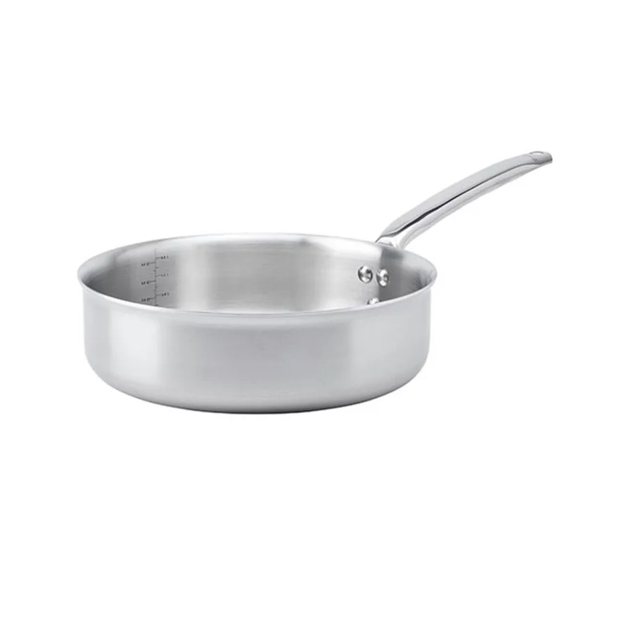 De Buyer Sauteuse Alchimy silber Edelstahl D 28 cm 5 l