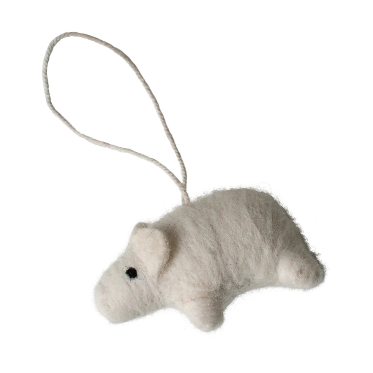 DBKD Hanging pig dekorationshänge White