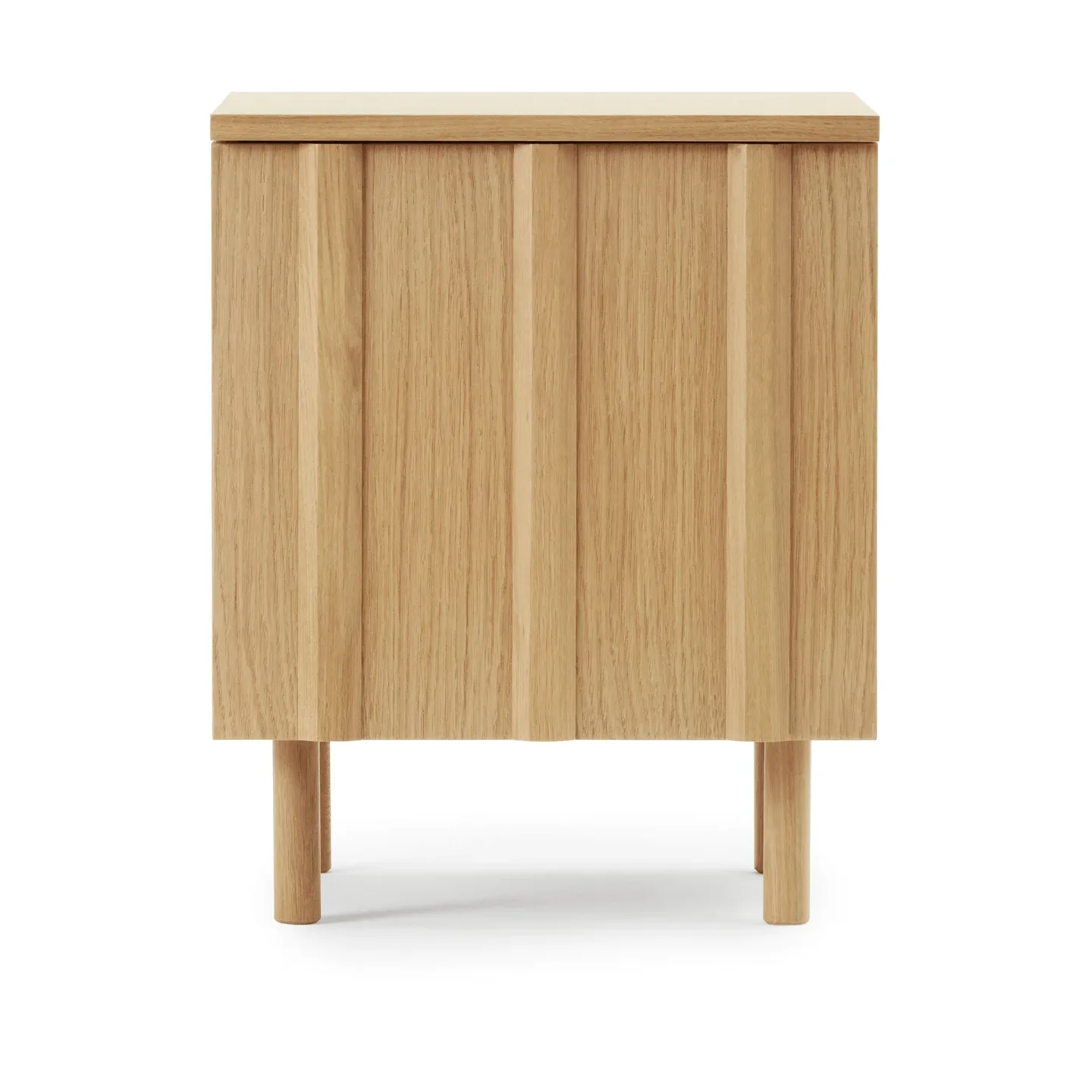 Normann Copenhagen Rib sängbord Oak, 52x42x40 cm