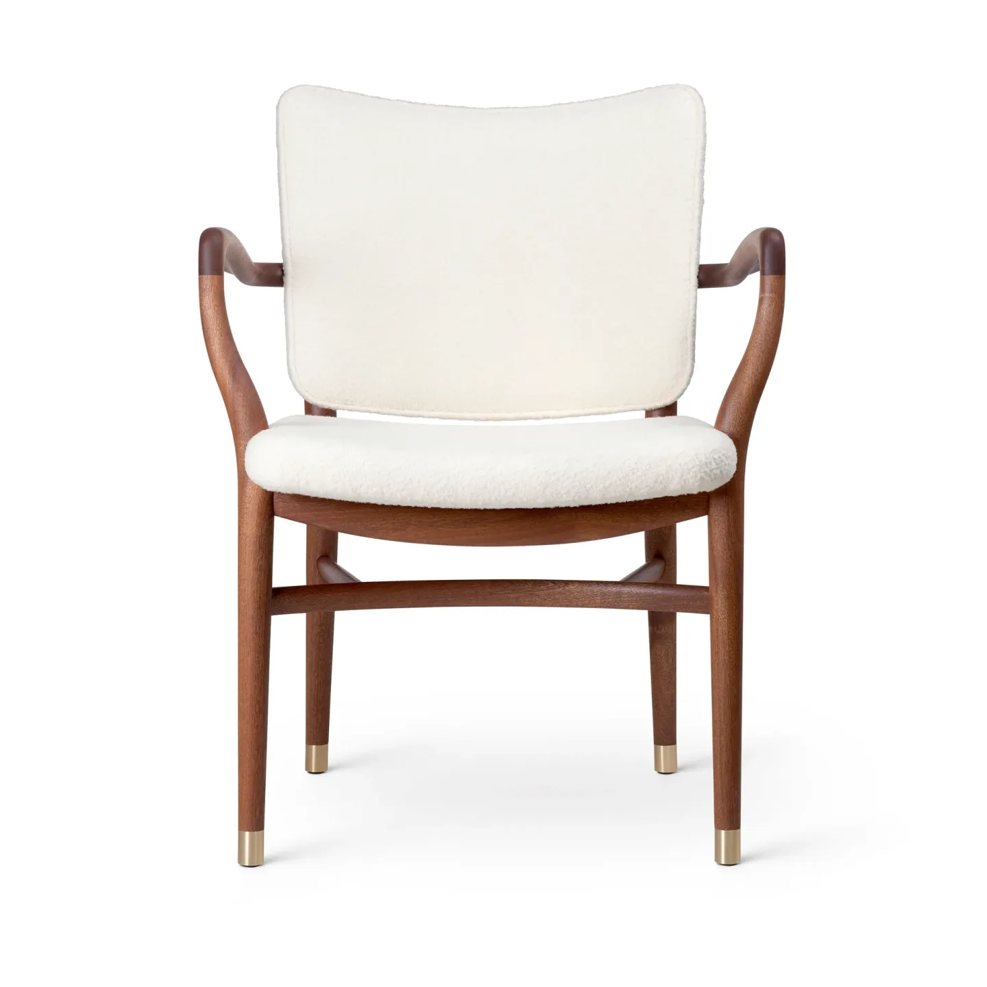 Carl Hansen & Søn VLA61 Monarch chair karmstol Oljad mahogny-Baru 0200