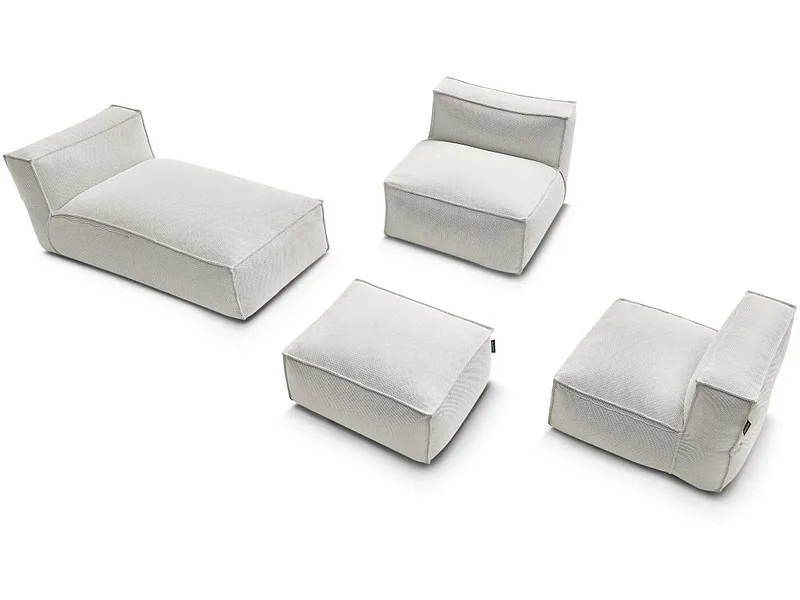 BOBOCHIC Garten-Set BIARRITZ Stoff chiniert beige