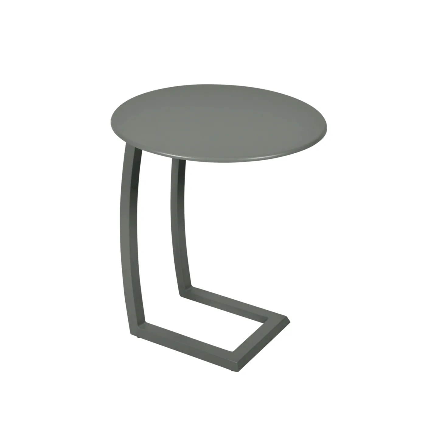 Fermob - Alizé Offset Low Table Rosemary - Småbord och sidobord utomhus - Pascal Mourgue - Grön - Metall