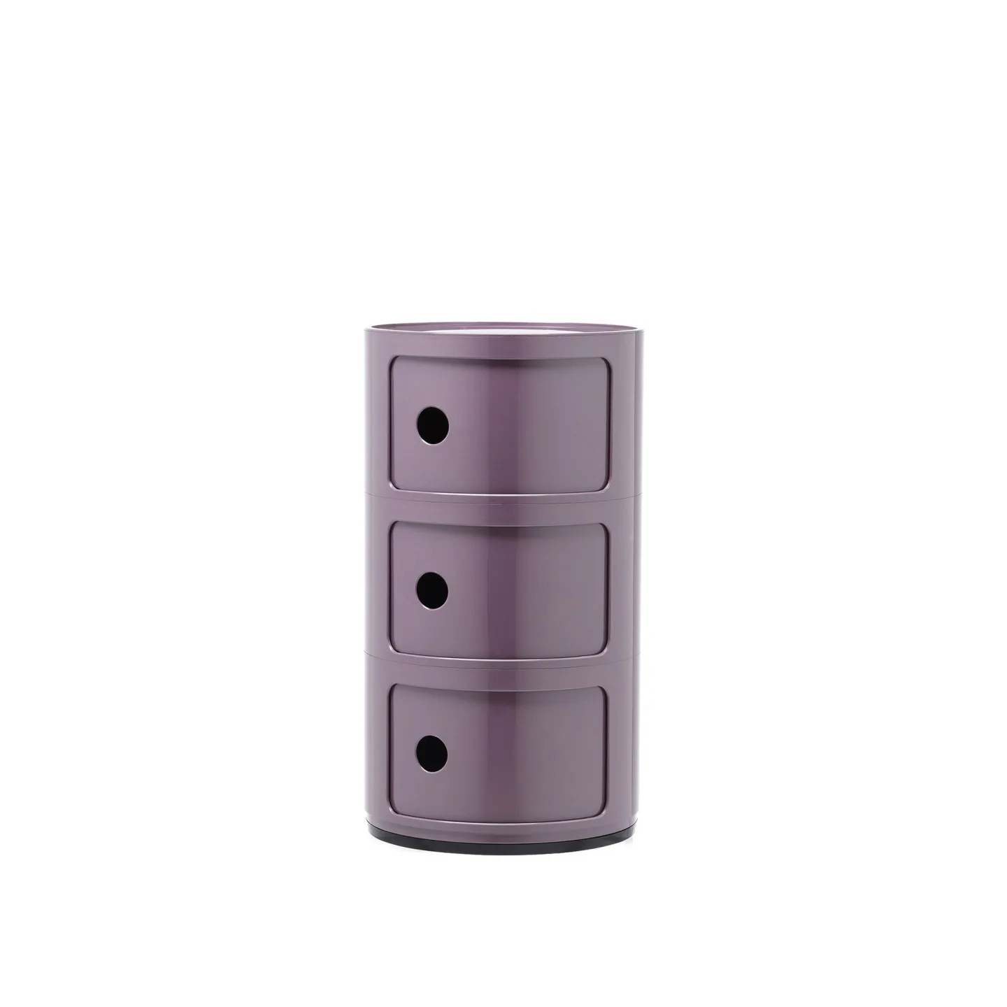 Kartell - Componibili 4967, Violet, 3 Compartments - Hurtsar - Anna Castelli Ferrieri - Lila - Plast