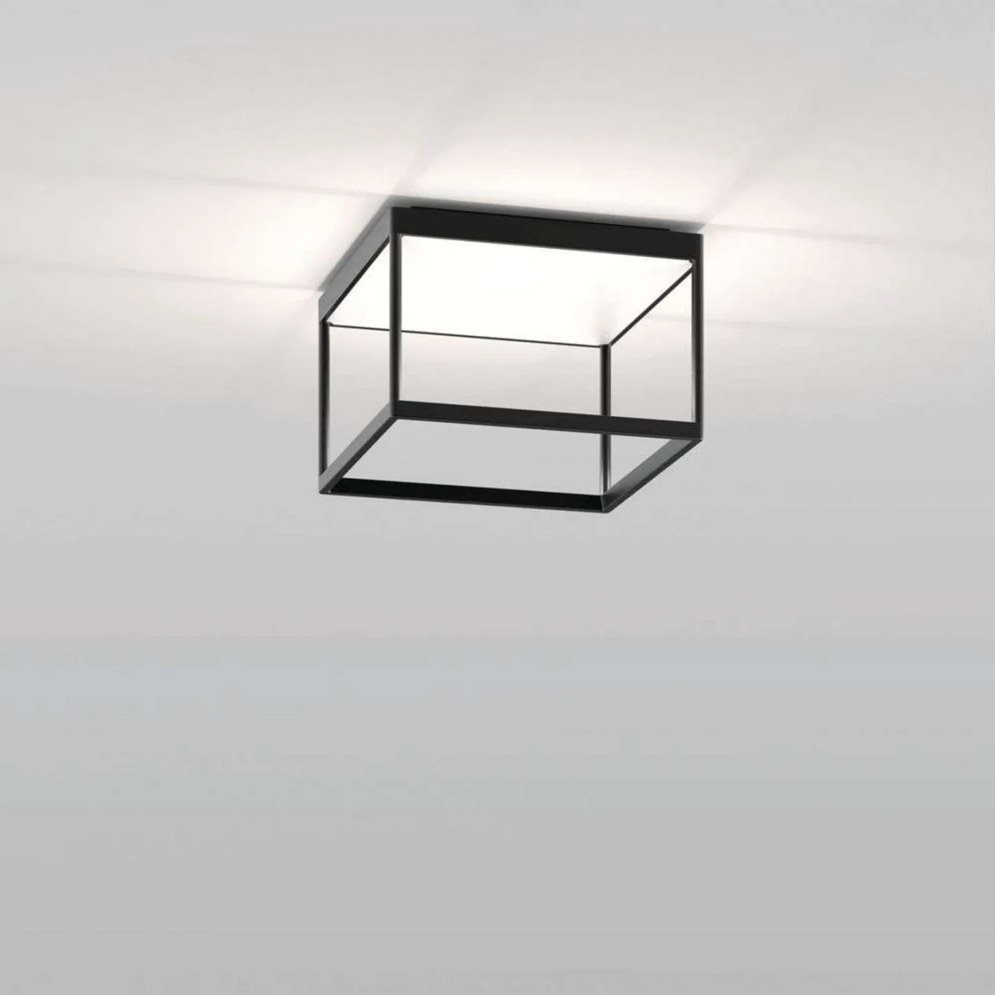 Reflex 2 LED-taklampe svart/hvit 20 cm, Serien.lighting Serien Lighting - Stue - Aluminium