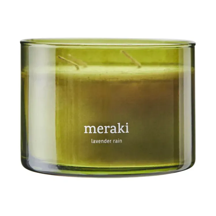 Meraki Meraki Duftkerze, 60 Stunden Lavendelregen