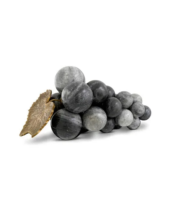 Grapes Decoration Grey