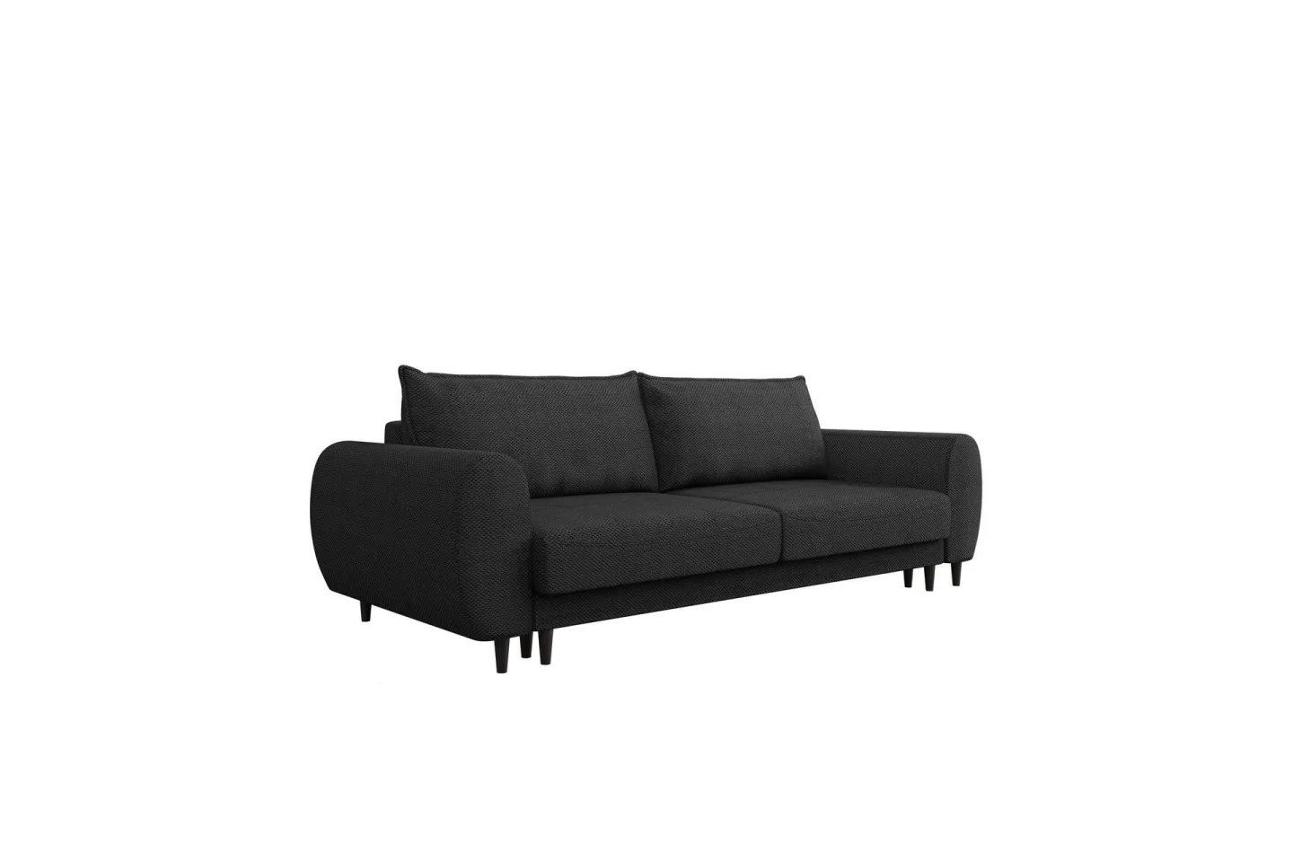 Eduardo Soffa 3-sits - Svart