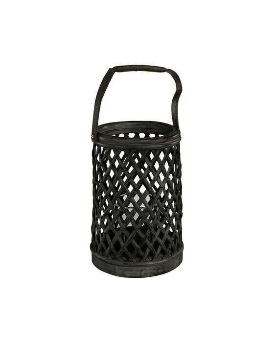 Bamboo lykta svart