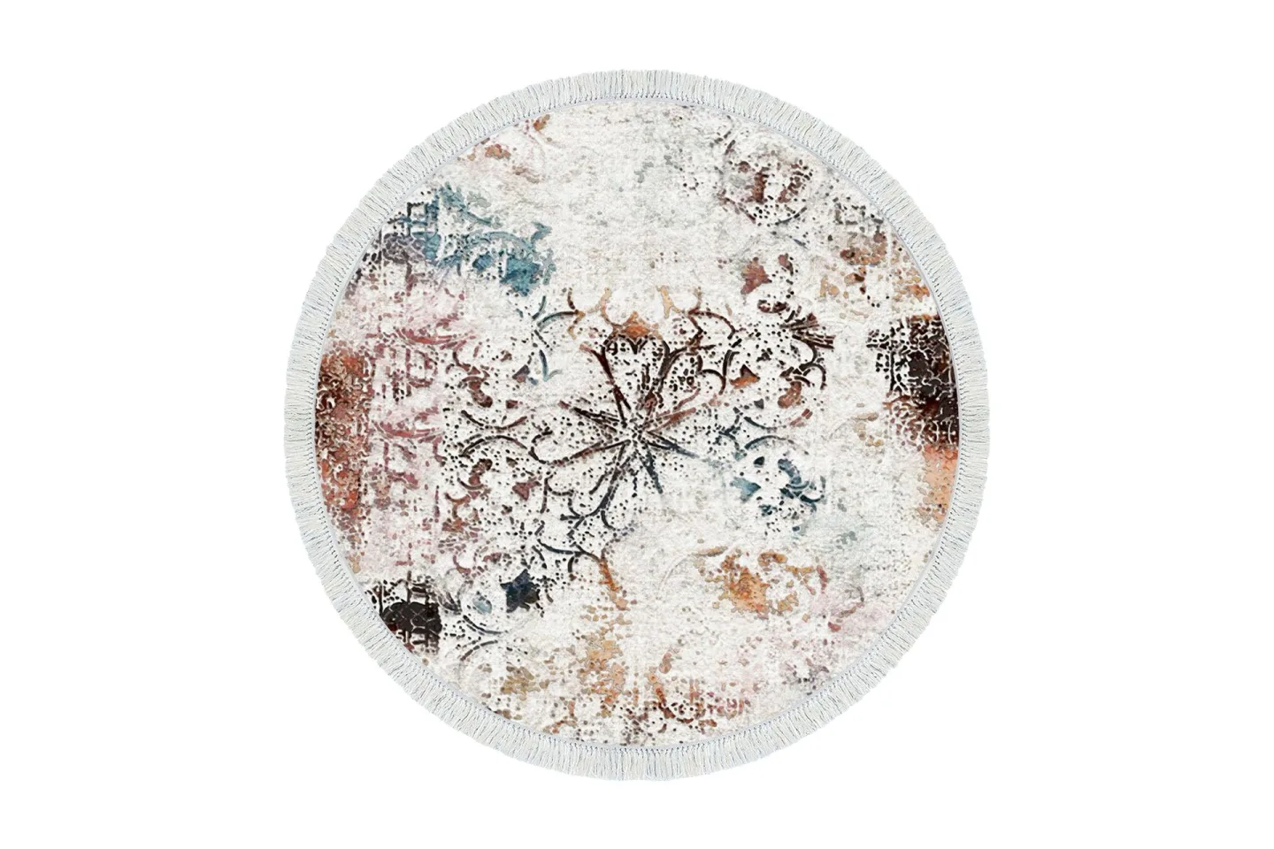 Alanur Home Matta 160x160 cm - Multifärgad