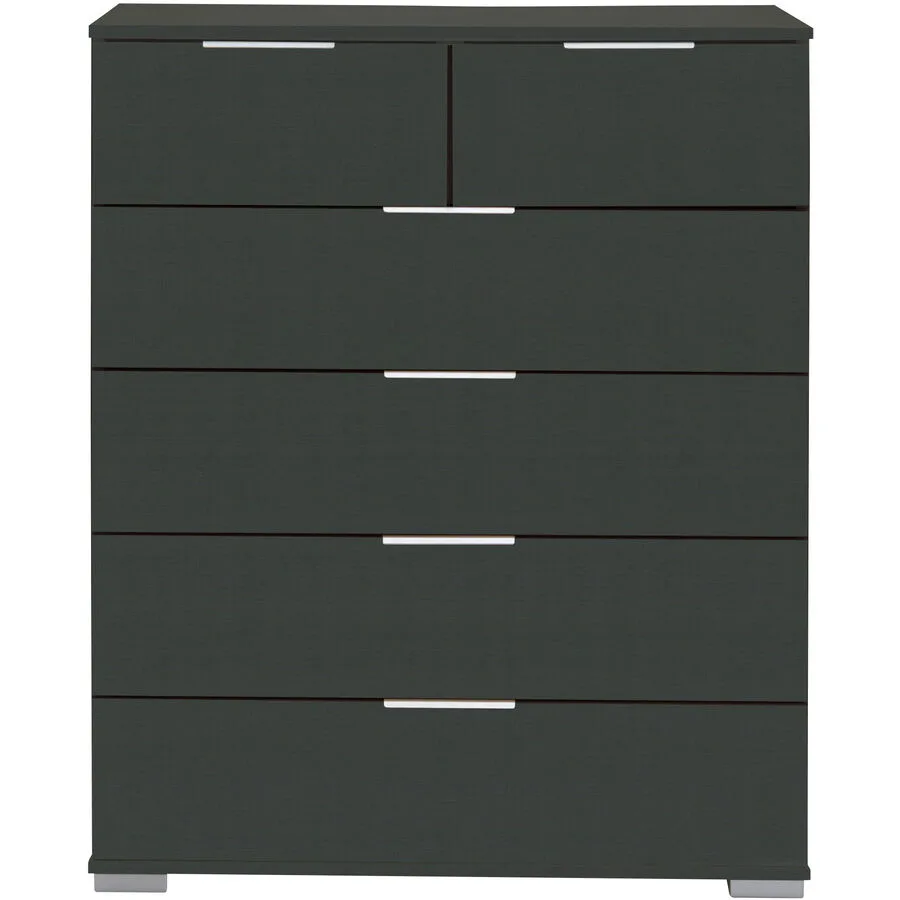 Kommode Peyton A graphit Holzwerkstoff B 82 H 102 cm