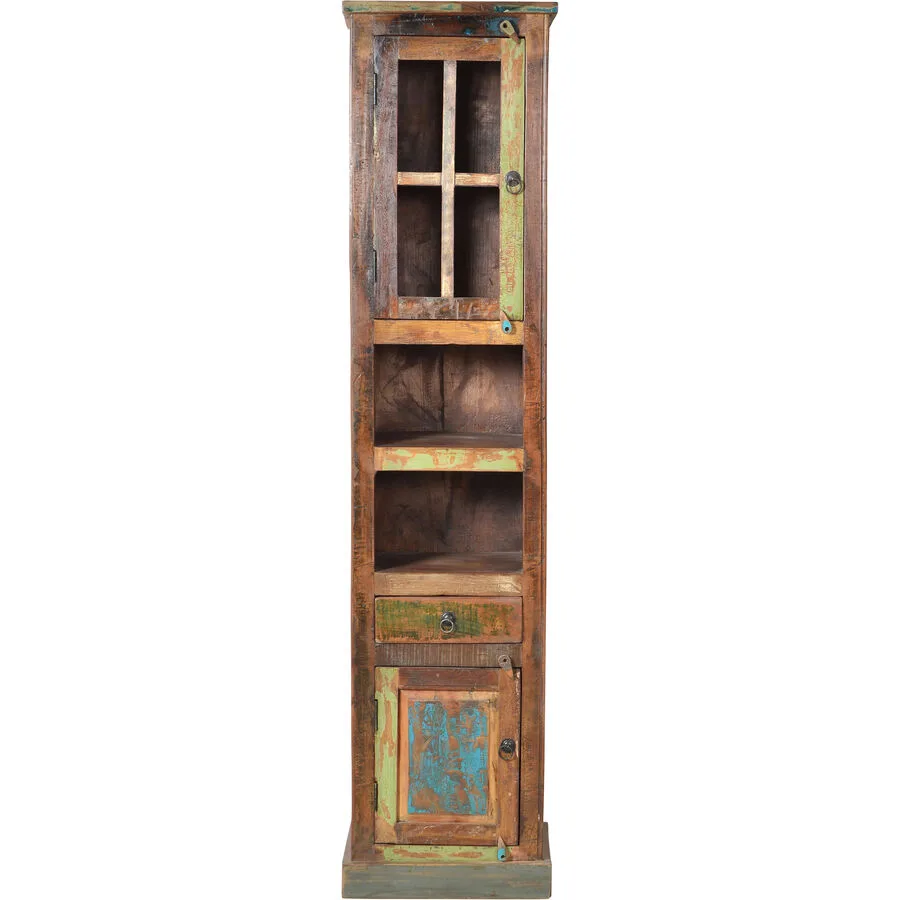 Badezimmerschrank South bunt Holz B 44 T 34 H 189 cm