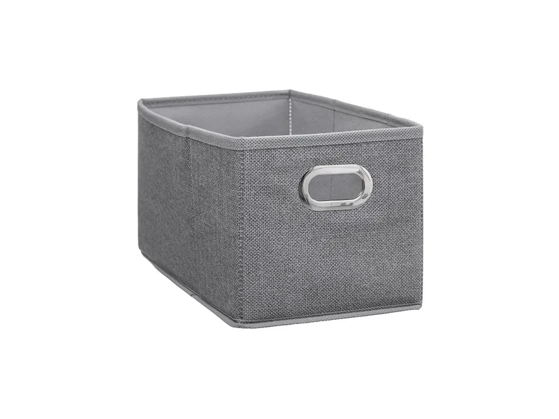 Aufbewahrungsbox JOVAN hellgrau 31x15x15cm