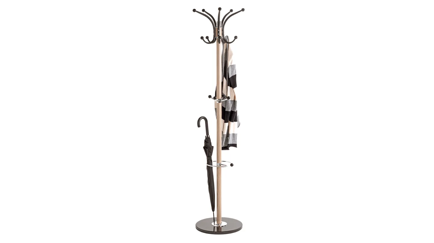 Kleiderständer Eiche - Marmoroptik 39 cm Breite - MUCKI
