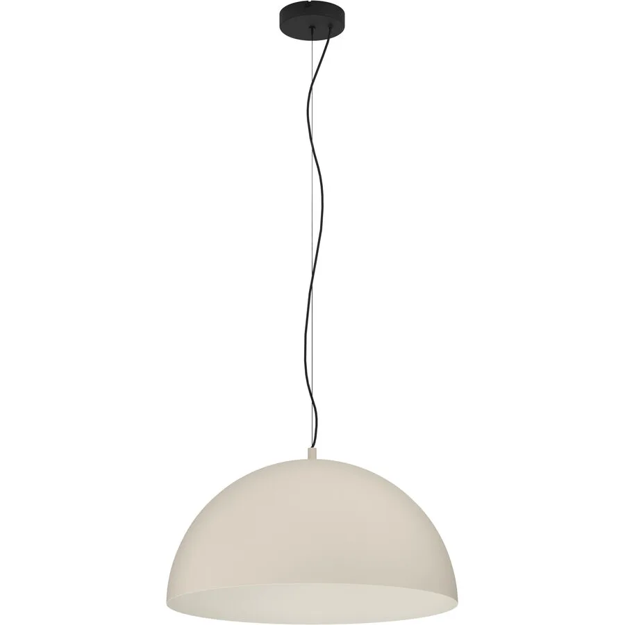Eglo Pendellampe Gaetano 1 Schwarz Stahl 150 cm
