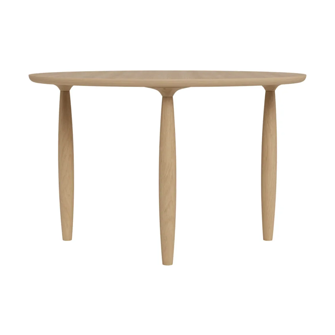 NORR11 Oku Esstisch Natural oak, Ø120 cm