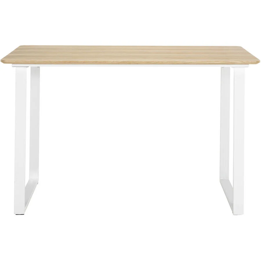 Schreibtisch Eli eiche, weiss Holzwerkstoff B 120 T 70 cm