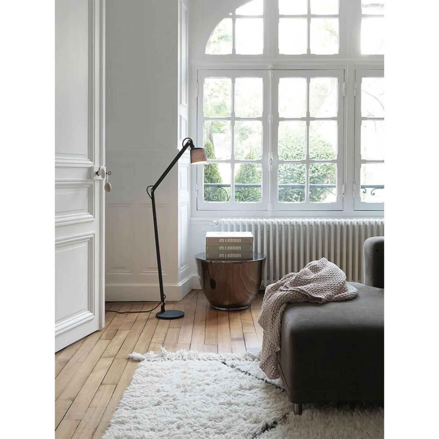 Vipp525 Stehleuchte Schwarz - Vipp - Wohnzimmer - Metall