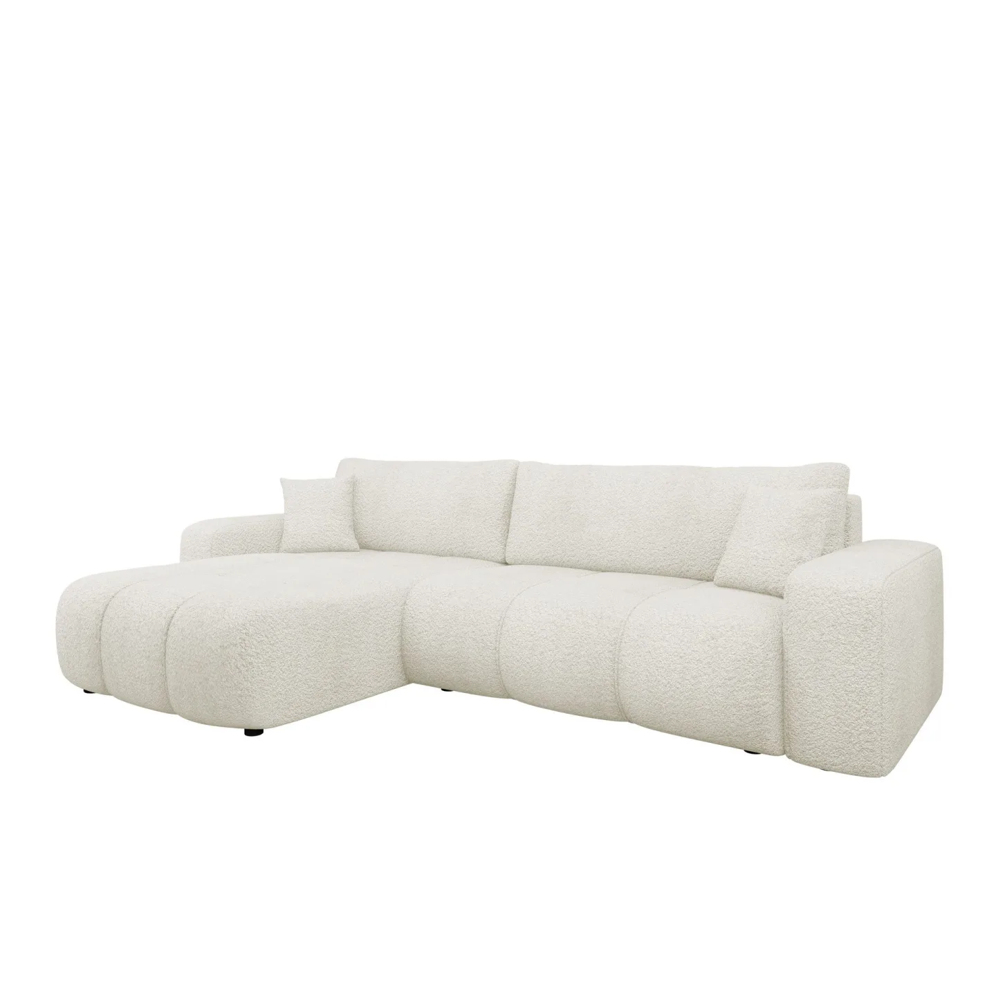 Flo Bäddsoffa med Divan 3-sits - Vit