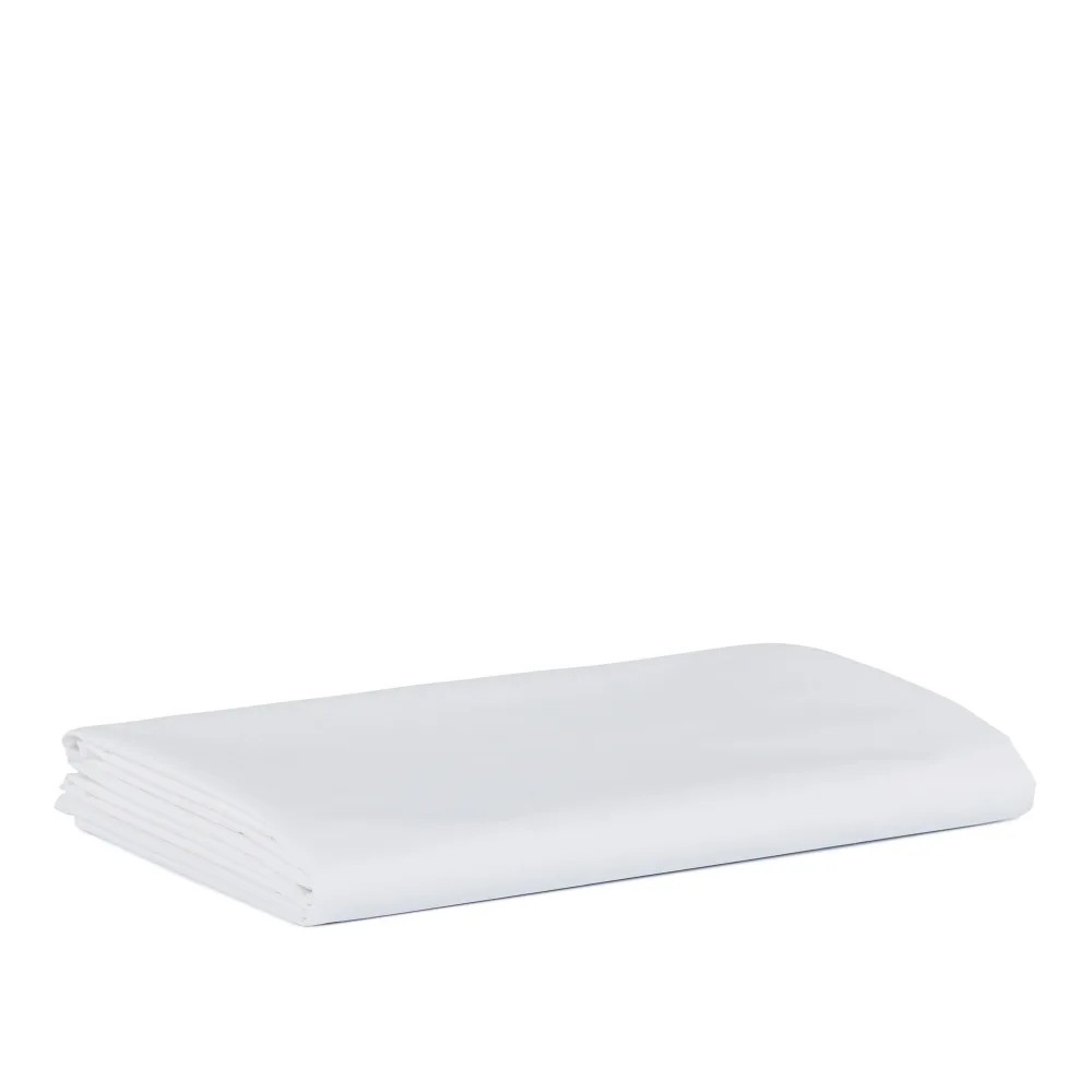 Mille Notti - Pousada Flat Sheet Organic White 180x270 - Lakan - Vit